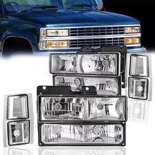 Headlight Kit For 1994-1999 Chevy C1500 Suburban K1500 Suburban Left And Right