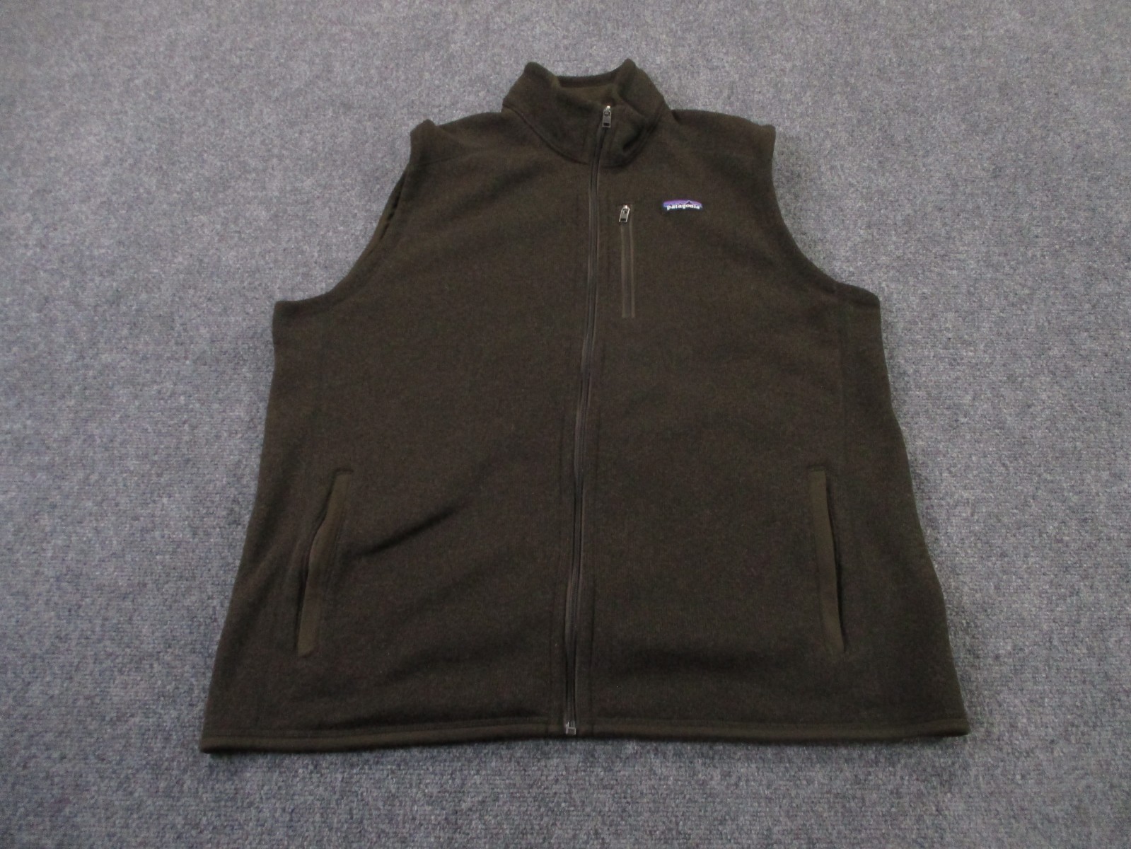 Patagonia Better Sweater Fleece Vest for Men 2XL Brown Hiking Camping Jumper