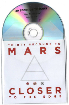 (30) Thirty Seconds To Mars - Closer To The Edge - Scarce 2010 UK promo Edit CD