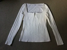 REFORMATION USA black stretch one shoulder long sleeved top NWOT! Women’s M 6-8