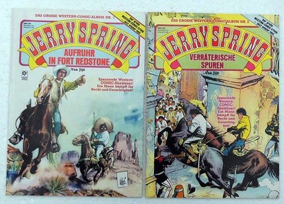 JERRY SPRING  Comic  Softcover- Alben Nr. 1 und 2  Condor Verlag
