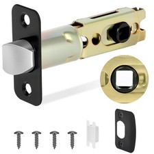 Matte Black 1 Pack Door Lock Parts, Adjustable Door Latch , Door Lock Parts, ...