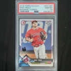 2018 Topps Holiday Bowman Mike Trout 32/35 Turkey PSA 10 POP 2 - #TH-MT Anaheim