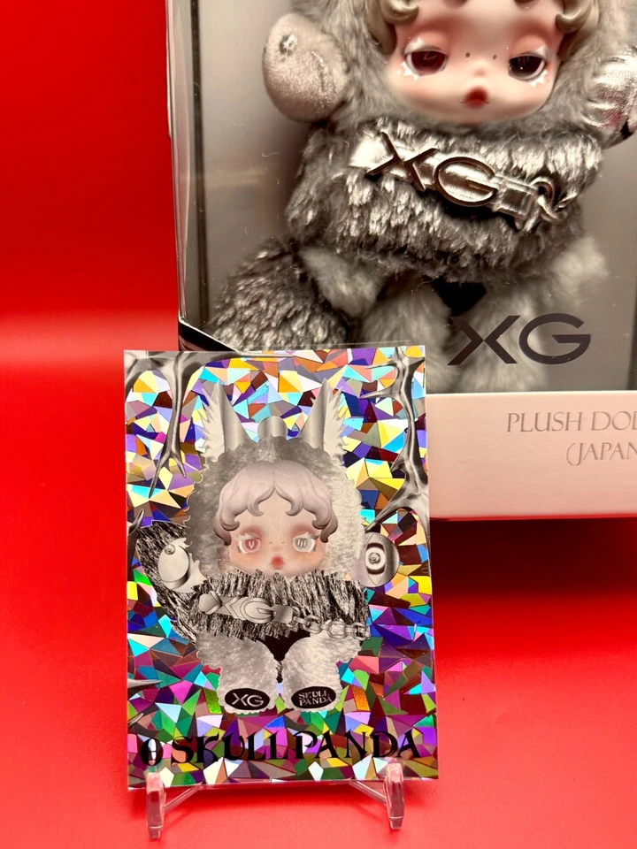 SKULLPANDA x XG Plush Doll Pendant Japan Exclusive SKULLPANDA POP UP SHOP ALPHAZ - Image 4 of 4
