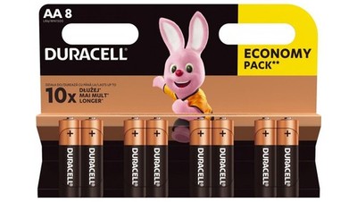 5000394159990 Bateria alkaliczna LR6 / AA Duralock Basic CiB (blister 8szt.) DUR