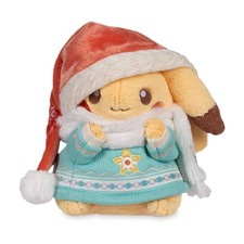 PokemonCentre Official Christmas Holiday Pikachu Plüschtier Limited Edition