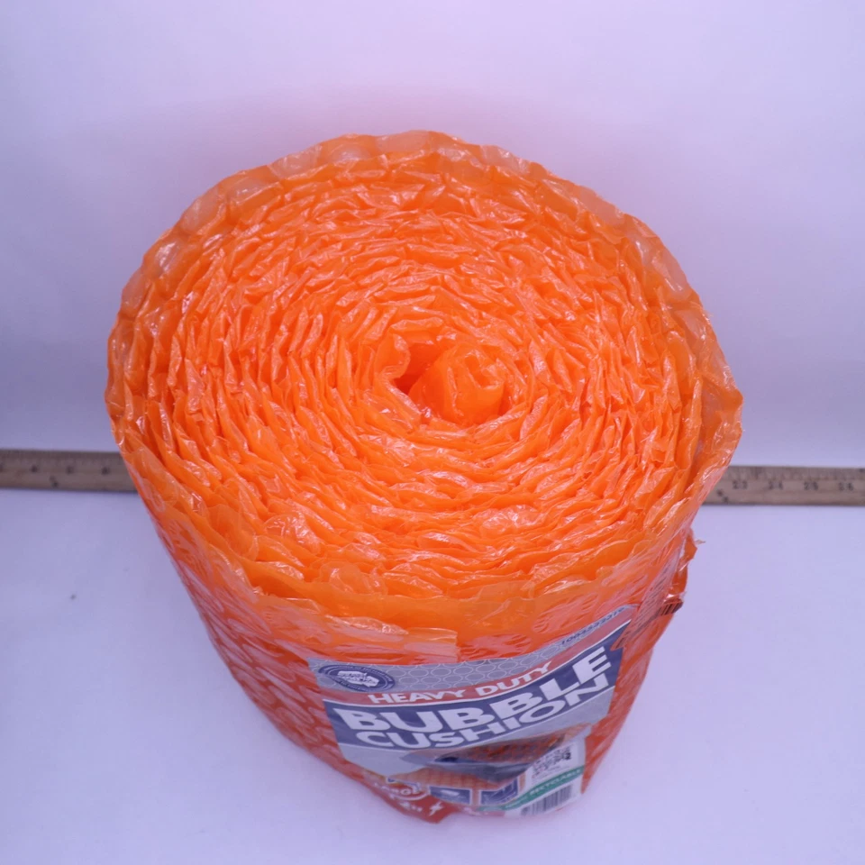 Pratt Perforated Bubble Cushion Orange 12" x 25' L 1004532319 - Image 3 of 4