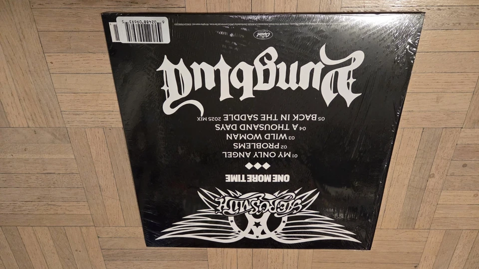 Aerosmith & YUNGBLUD - One More Time [New Vinyl LP] Extended Play, Etched Vinyl - Image 3 of 3