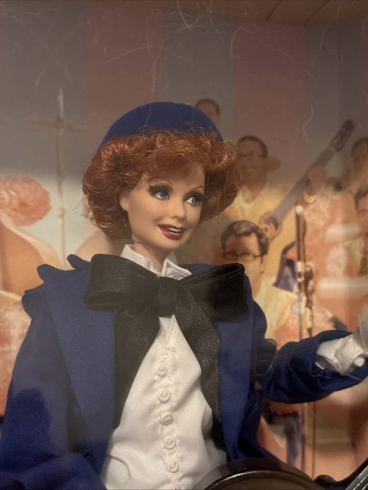 Muñeca Barbie I Love Lucy “The Audition” Episodio 6 2007 Lucille Ball L8808 Mattel Foto 2 de 4