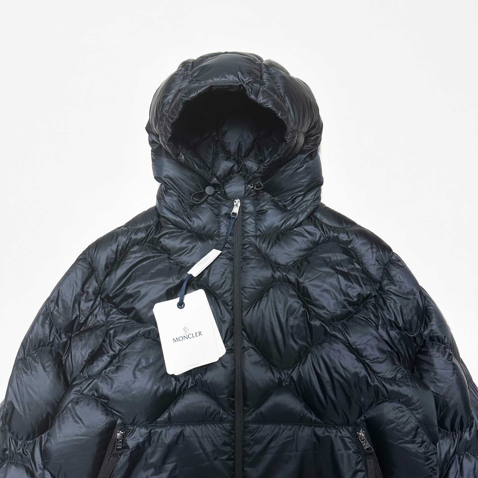 100percent AUTHENTIC MONCLER SOULIER SIZE 2 M MEDIUM BLACK DOWN MENS PUFFER JACKET image 3