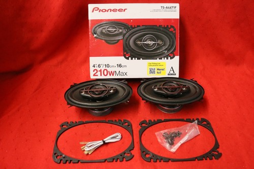 Pioneer TS-A4671F A-Serie 4" x 6" 4-Wege Koaxial-Auto-Lautsprecher 30 W RMS-Leistung #U1