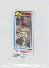 1980-81 Topps Separated Gus Williams #12 00l8