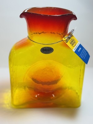 Blenko 1st Quality HTF Tequila Sunrise 384 Water Bottle - WBW 2026 