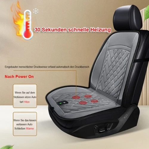 Cojín calefactor de asiento de coche cojín de asiento calefactable inteligente 24V para calefacción de asiento de coche - Imagen 3 de 17