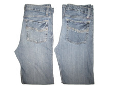 Wrangler 20X Roxton Slim Fit Boot Jeans Boy's 16 Regular 27x30 2 Pairs