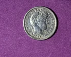 1908- Barber One Dime #P33085