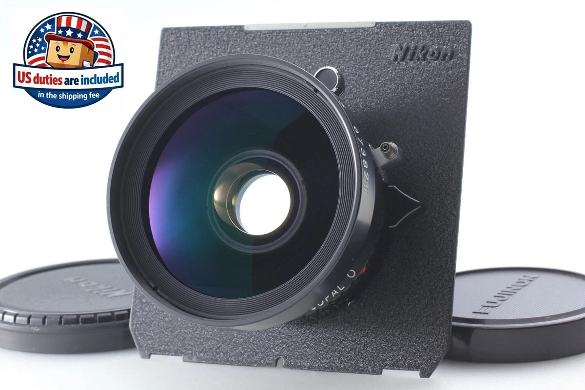 Nikon Nikkor SW 75mm 1:4.5 COPAL O レンズ Nikon f/4.5 Camera Lenses 75mm Focal for sale | eBay