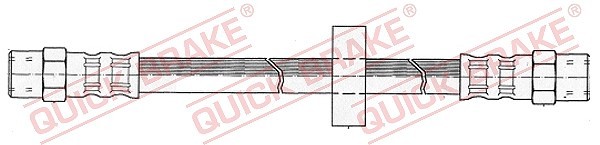Quick Brake Bremsschlauch AußEn, Hinterachse, Innen, Links, Rechts FüR Audi-image