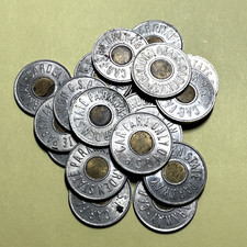 1988 Garden State Parkway (New Jersey) car transit tokens