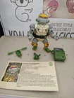Vintage TMNT Ninja Turtles Figure Metalhead 🤖 1990 Complete
