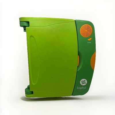 VINTAGE 2001 LEAP FROG  LEADPAD LEARNING ONLY SYSTEM  GREEN  WORKS  NO CARTRIDGE
