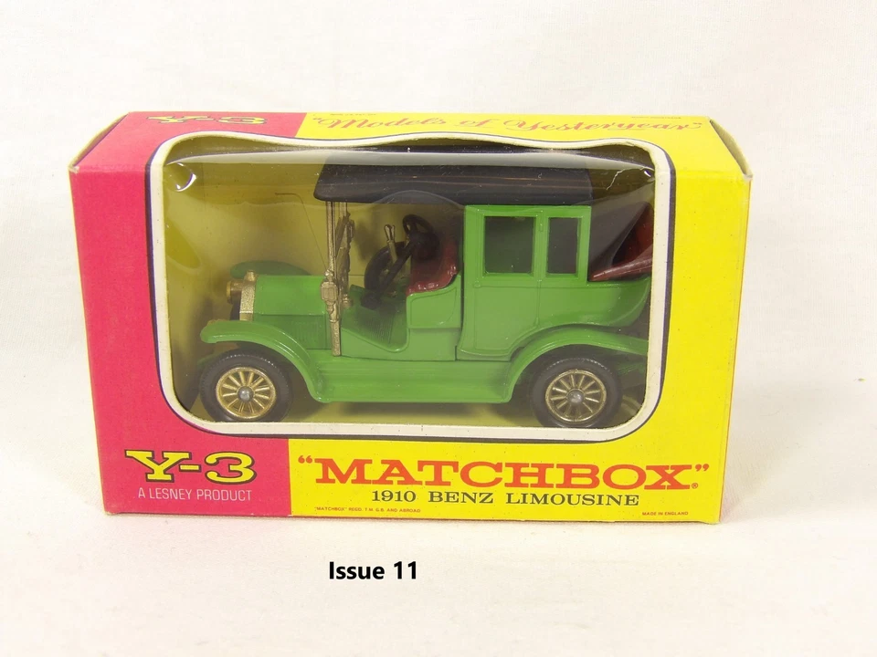 KA04D - Modelli di un tempo - Y03 Mercedes numero 11 - tetto nero/sterzo in plastica - Immagine 4 di 4