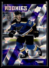 2023-24 SPx Purple Parallax Matthew Kessel 058/149 St. Louis Blues #160