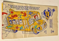 1994 The Magic School Bus McDonald's Happy Meal Bag Sack Unused Flat New