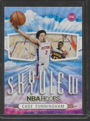 2022-23 NBA Hoops Skyview Cade Cunningham #14 Detroit Pistons