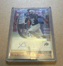 Panini Prizm Draft Picks Autograph Rookie Laviska Shenault Jr. snake skin