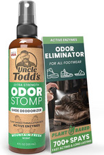 Shoe Deodorizer Spray - Proven Powerful Enzyme Formula Spray for Shoe Odor Eli