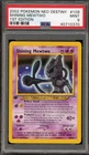 Pokemon Shining Mewtwo Neo Destiny 1st Edition Holo Secret Rare #109 PSA 9 Mint