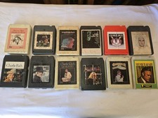 Vintage Charlie Rich 8-Track Tapes Lot of 12  Greatest Hits, Classic Rich