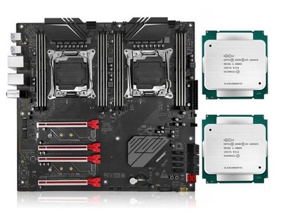 X99 D8 MAX LGA2011-3 Motherboard Intel Xeon E5-2696v3 36c 72t 2.3GHz worktion-