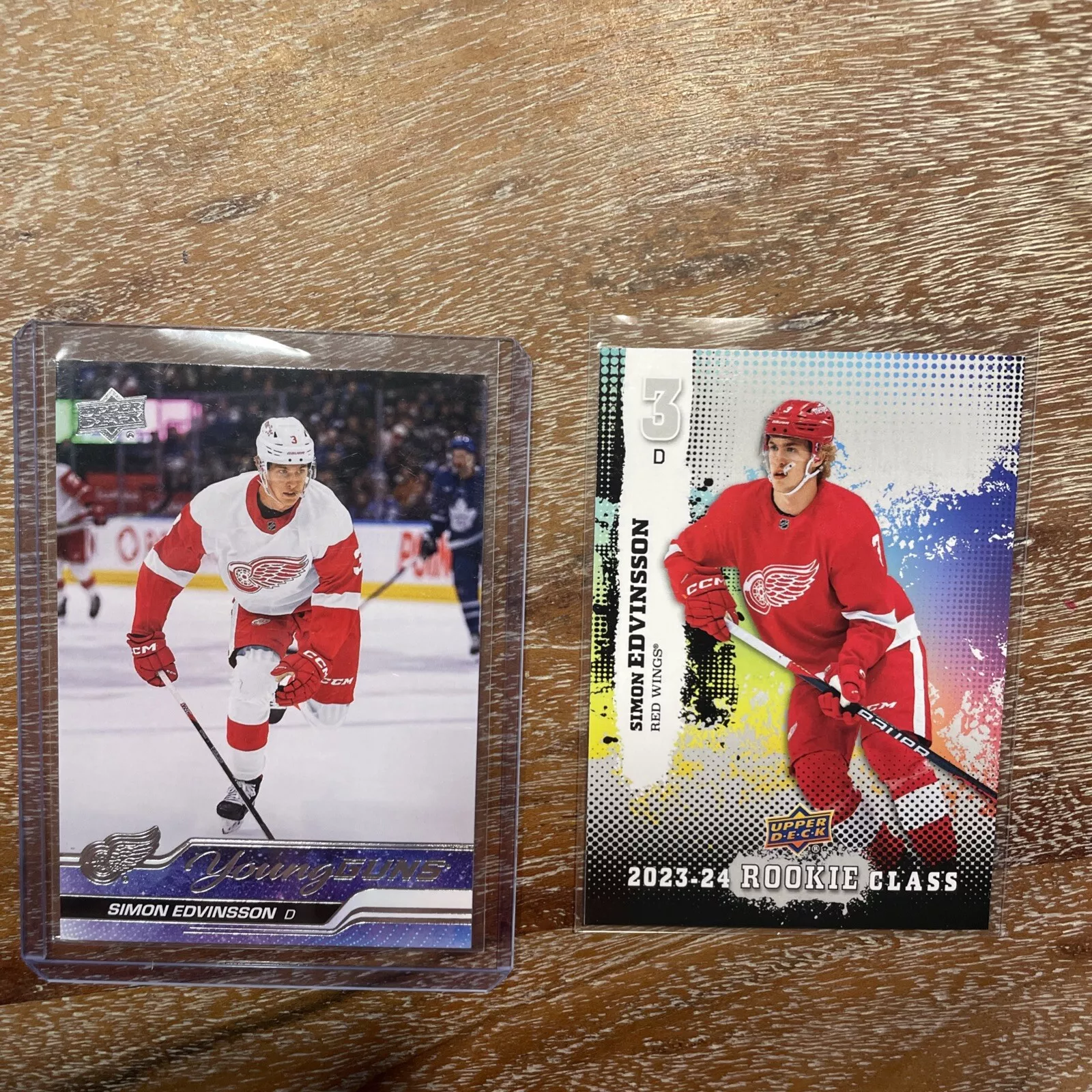 Simon Edvinsson trading card