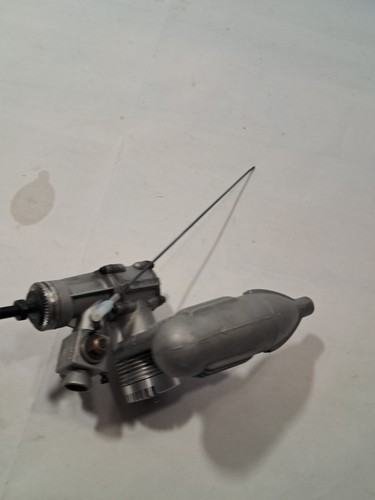VINTAGE K B 40 MODEL AIRPLANE ENGINE wMUFFLER OS161 - Picture 7 of 8