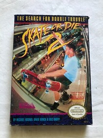 ACTUALIZADO: Skate or Die 2 (NES) CIB + Skate or Die 1 (NES) cartucho solamente