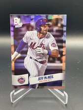 2024 Big League Base Uncommon Rainbow Foil #220 Jeff McNeil