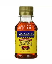 Zatarain's Concentrated Shrimp  Crab Boil Liquid Seasoning - 4 Oz