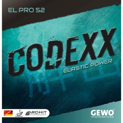 GEWO Codexx EL Pro 52 Tischtennisbelag