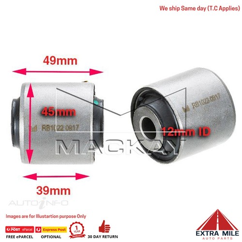 RBK1022 Control Arm Bush Kit Front Outer Lower for Mazda 6 GG From 2002 to 2007 - Picture 1 of 5