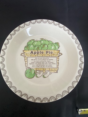 Set of 2 Vintage Pie Recipe Baking Dishes - Picture 11 of 12