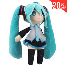 Hatsune Miku Plush Doll 25cm Japanese Anime Stuffed Toy Soft Pillow Kids Gift