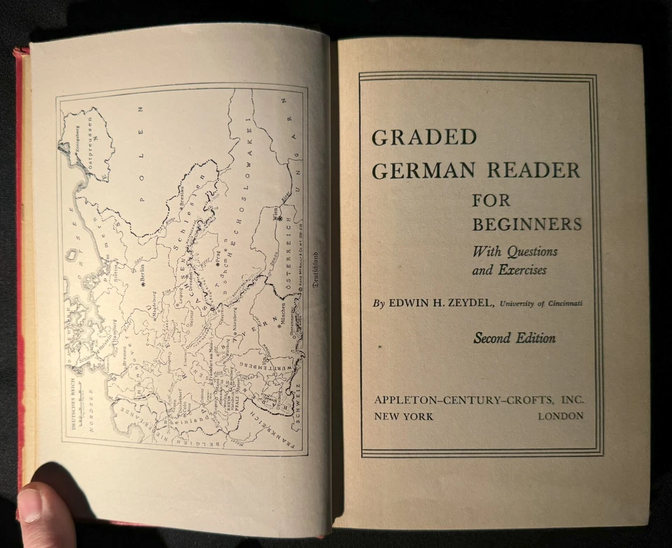 Graded German Reader for Beginners by Edwin H. Zeydel - 1947 HC - 2nd ed. - Image 4 of 4
