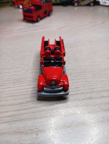 Matchbox Fire Department Die Cast Red & Orange China - Picture 17 of 23