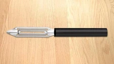 Rada W241 - Deluxe Vegetable Peeler- Black Handle -Lifetime Warranty-