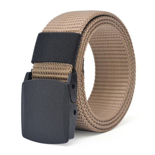 Plastic Steel Buckle Military Army Belts Canvas Belt Waist Solid Color Belt ⌒ ∂ - Picture 10 of 19