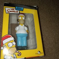 Vintage 2004 The Simpsons Homer With Hidden Candy Canes Ornament