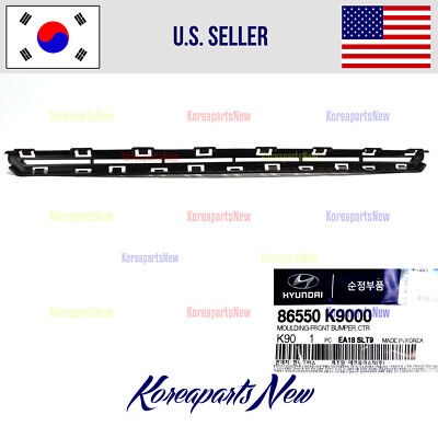 Front Bumper Lower Molding Center ⭐OEM⭐ 86550K9000 Hyundai