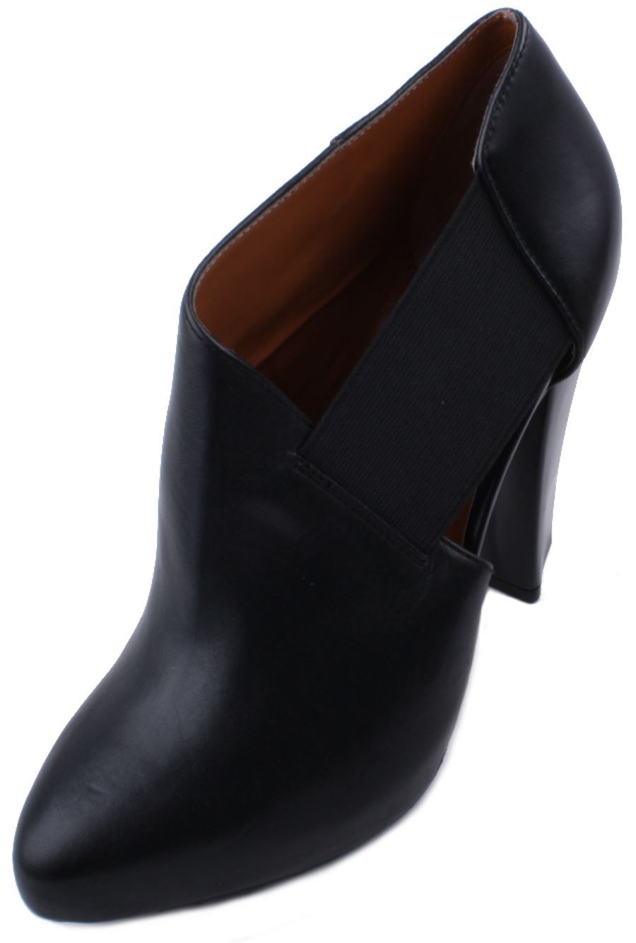 Calvin Klein Elsie Calf Womens Black High Heel Fashion Booties Calvin Klein Elsie Calf Womens Black High Heel Fashion Booties